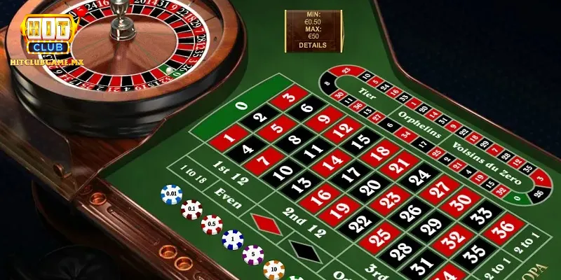 Các loại cược trong Roulette